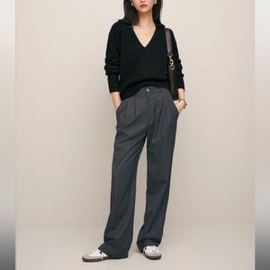 Beckie Cashmere Collared Sweater from Reformation - brand new with tags - size M